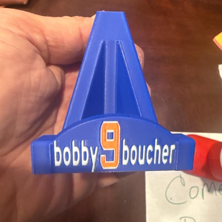 3D Printed Bleacher Card Display System / 8 Removable LOGO card stands BREAKERS delight