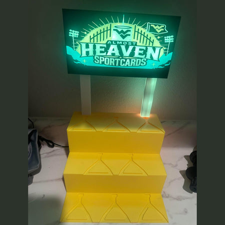 3D Printed Bleacher Multi-Card Display