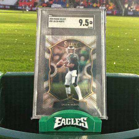 3D printed Philadelphia Eagles card stand.