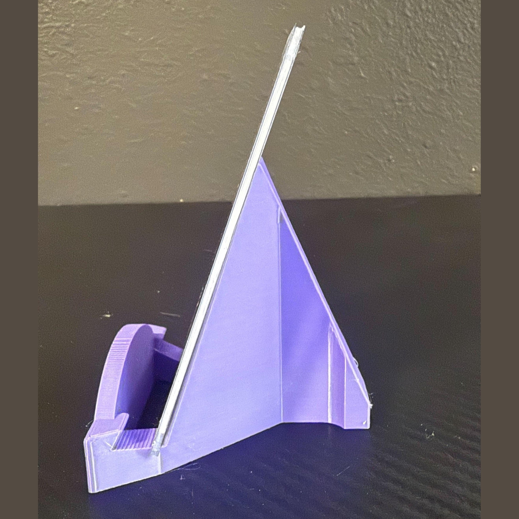 3D printed Minnesota Vikings card stand.
