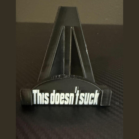 Custom (THIS DOESN'T SUCK) Card Stand.