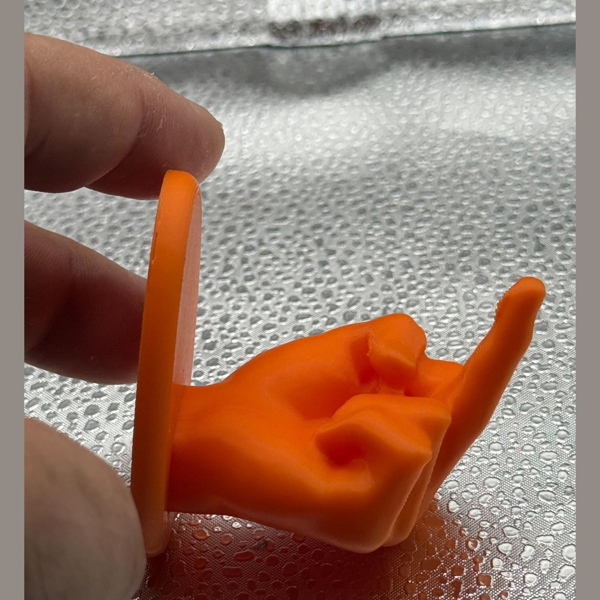 3D Printed Middle Finger Key Holder- Put some humor in your home!.