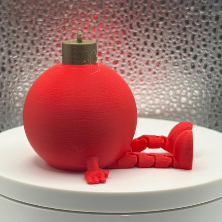 3D Printed Articulated Ornament - Don't just decorate the tree!.