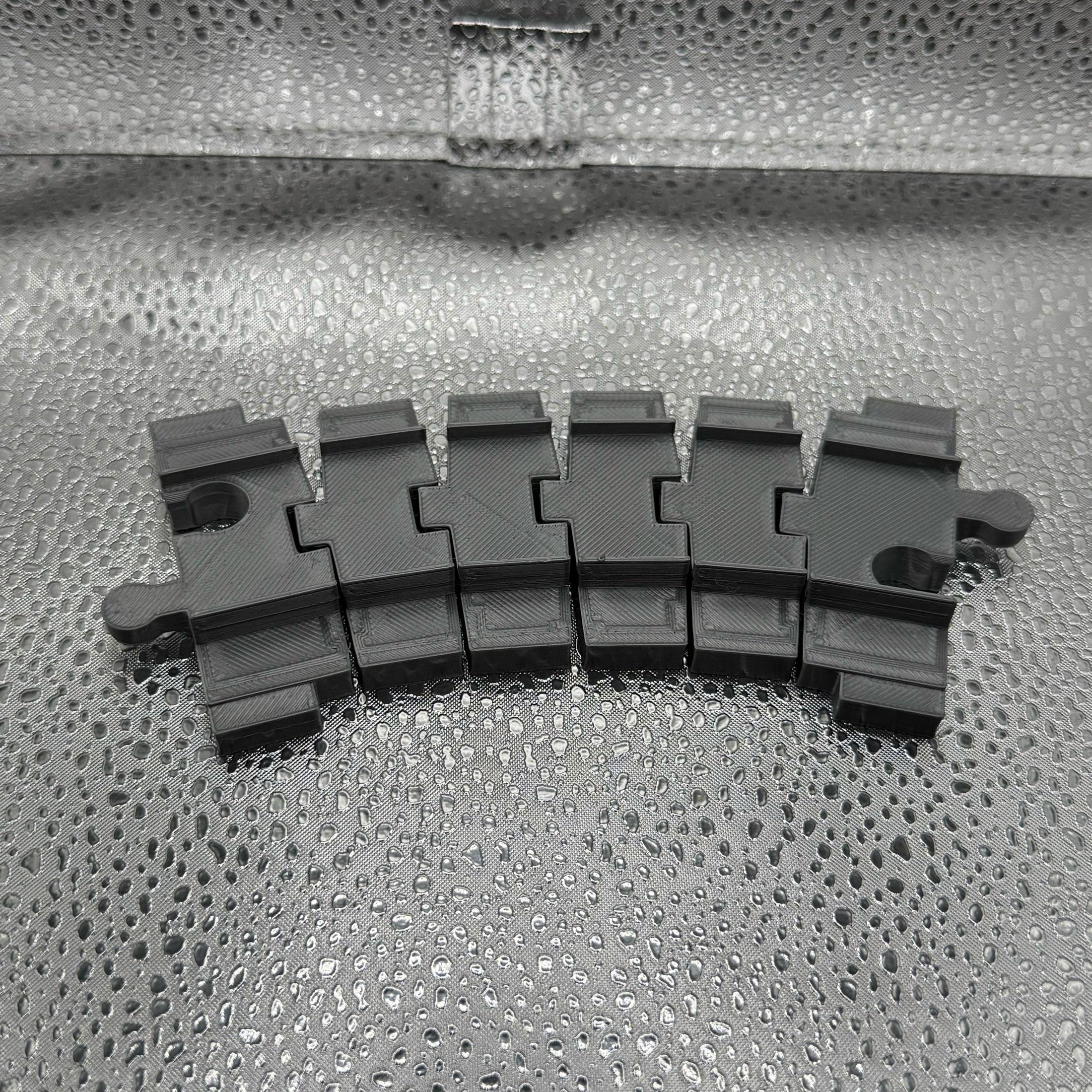3D Printed Easy Turn Train Tracks- Keep on chuggin' !.