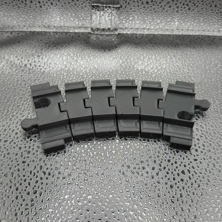 3D Printed Easy Turn Train Tracks- Keep on chuggin' !.