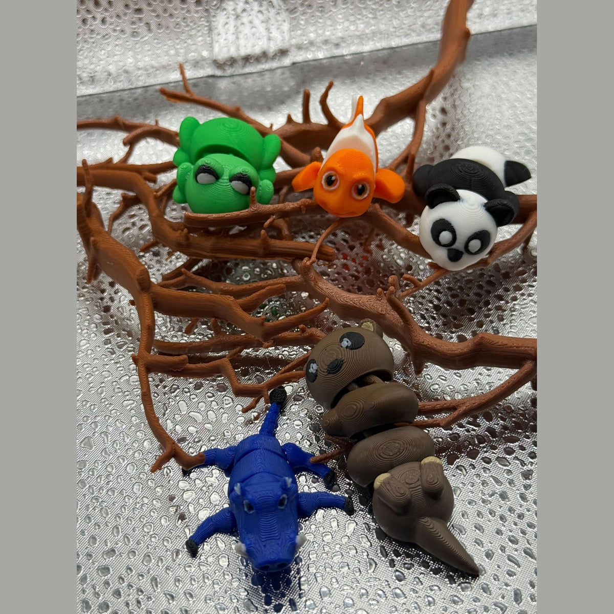 3D Printed Articulated Fish - Just keep swimming, just keep swimming.