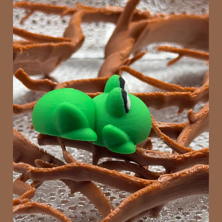 3D Printed Frog - Just a hop away from creating your zoo!.