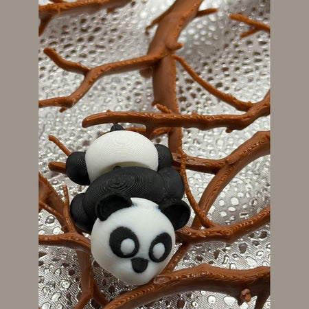 3D Printed Articulated Panda - So cute it causes panda-monium!.