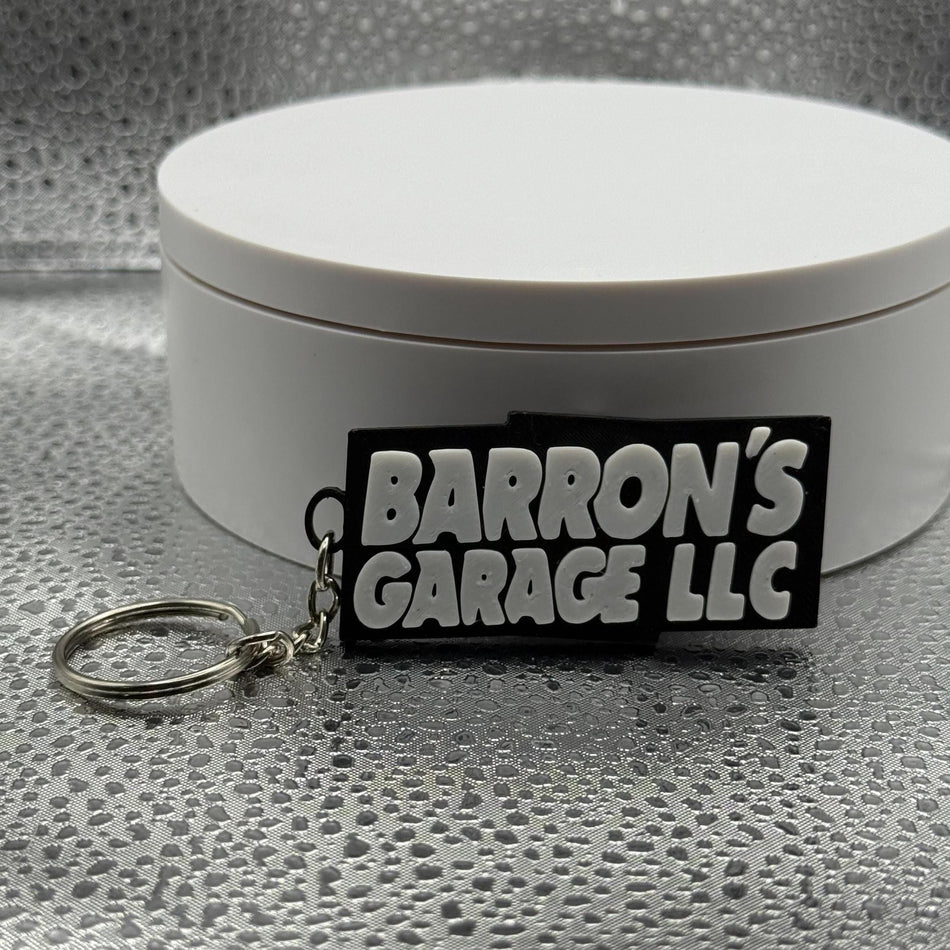 3D Printed Custom Keychain With NFC Tag - Your Shop's info or Website on the go!.