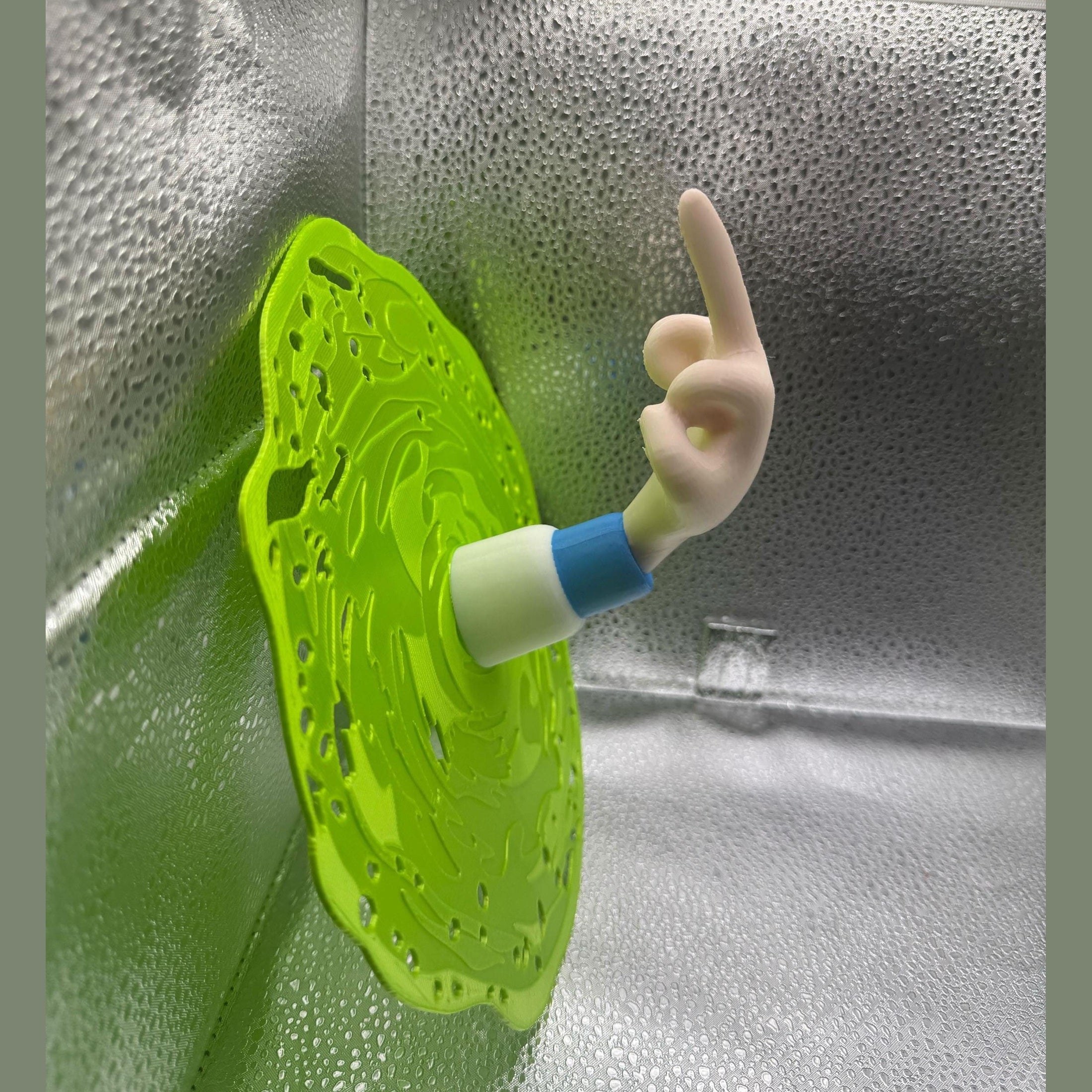 3D Printed Rick and Mort Inspired Wall Art.