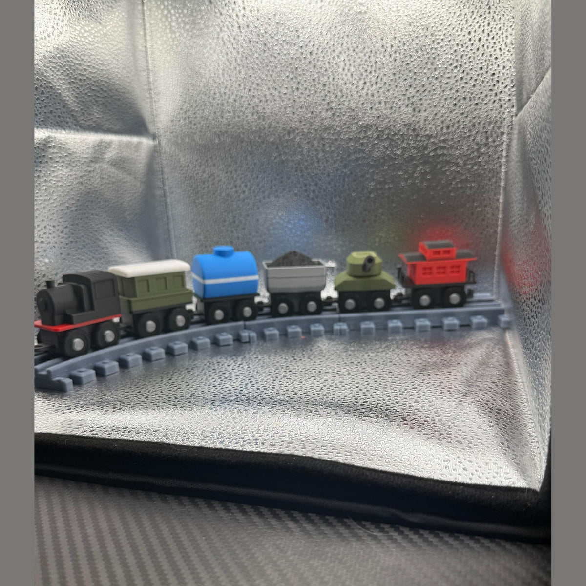 3D Printed Tiny Train Track Starter Kit -All 6 Trains.
