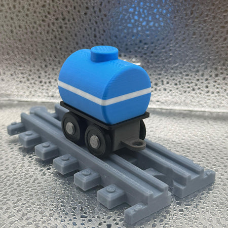 3D Printed Tiny Water Tank Car.