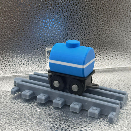 3D Printed Tiny Water Tank Car.