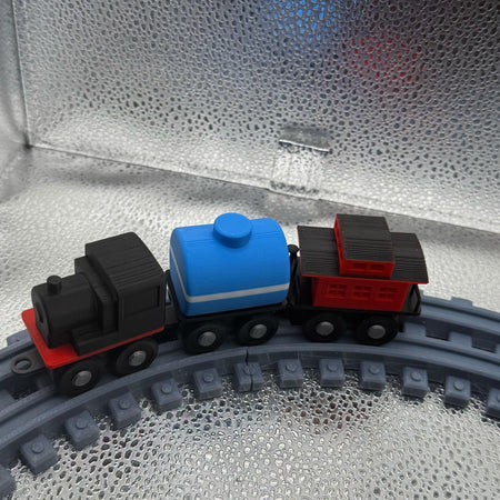 3D Printed Tiny Train Track Starter Kit -All 3 Trains Starter Kit.