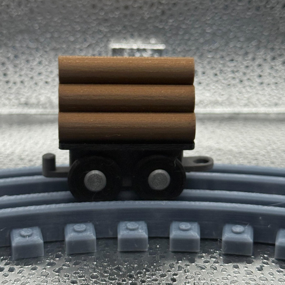 3D Printed Tiny Log Car.