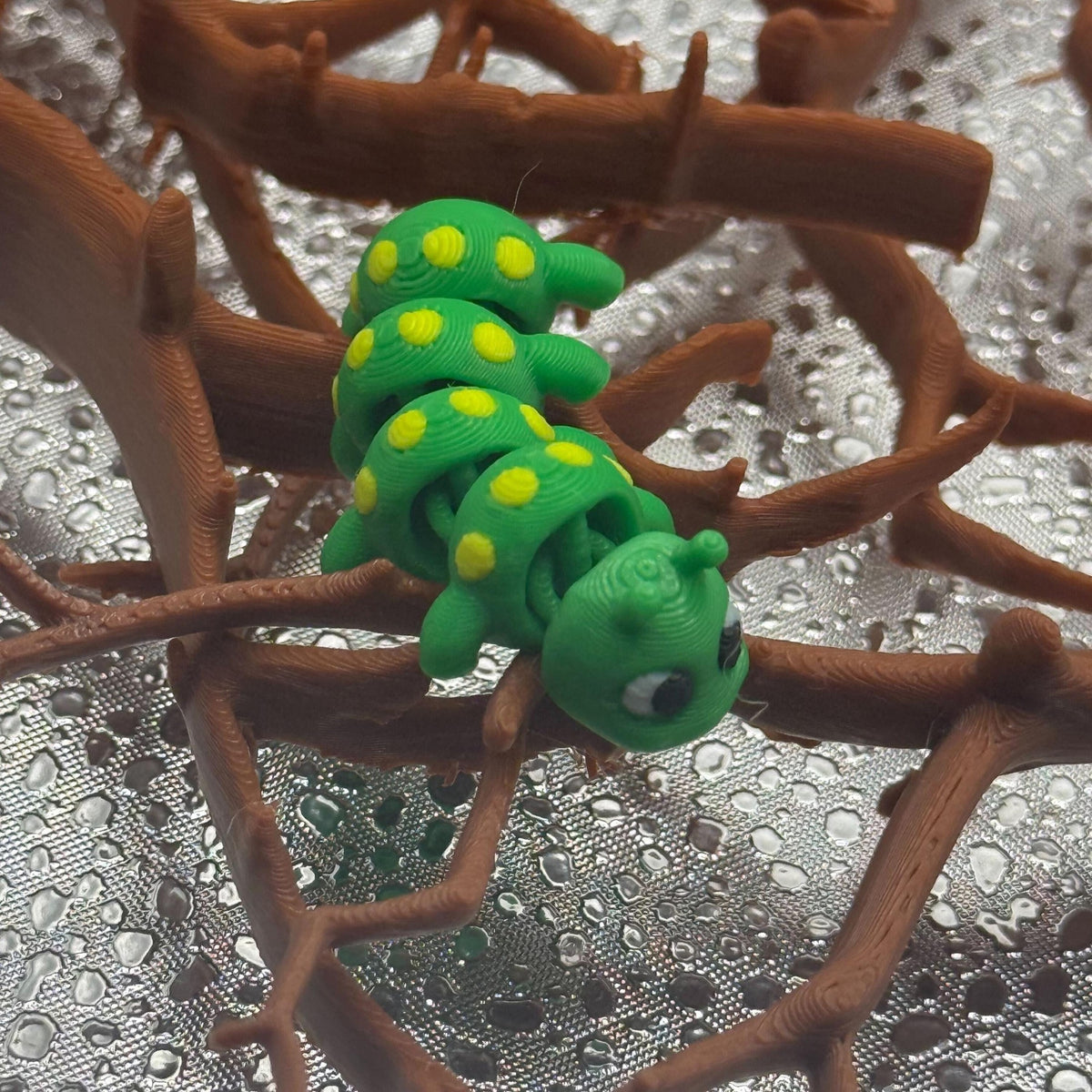 3D Printed Articulated Baby Print-A-Pal Caterpillar - It's "worm-fully" adorable!.