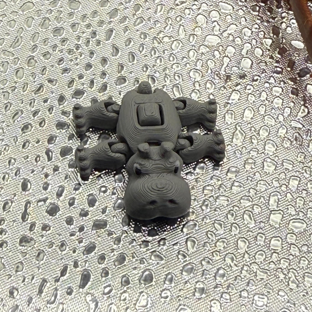 3D Printed Articulated Baby Print-A-Pal Hippo- It's "hippo-sitively" charming!.