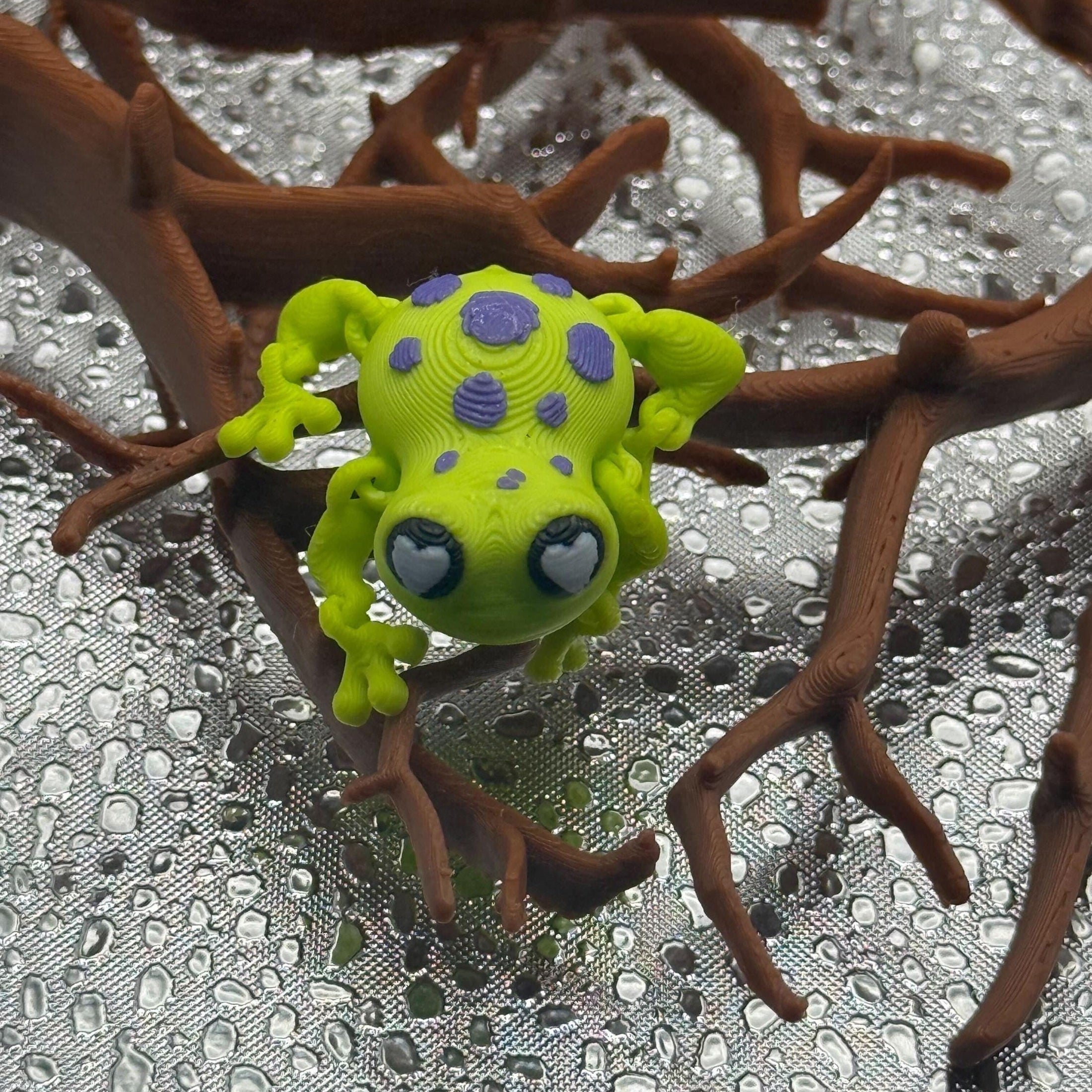 3D Printed Articulated Infant Print-A-Pal Tree Frog - Toad-ally precious.