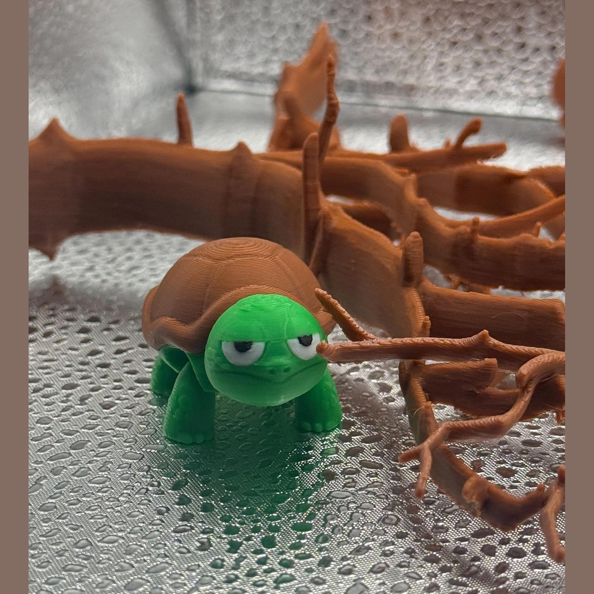 3D Printed Articulated Adult Print-A-Pal Turtle - Are you turtle enough?.