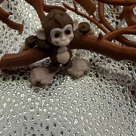 3D Printed Articulated Adult Print-A Pal Monkey -Go ahead, start monkeying around.