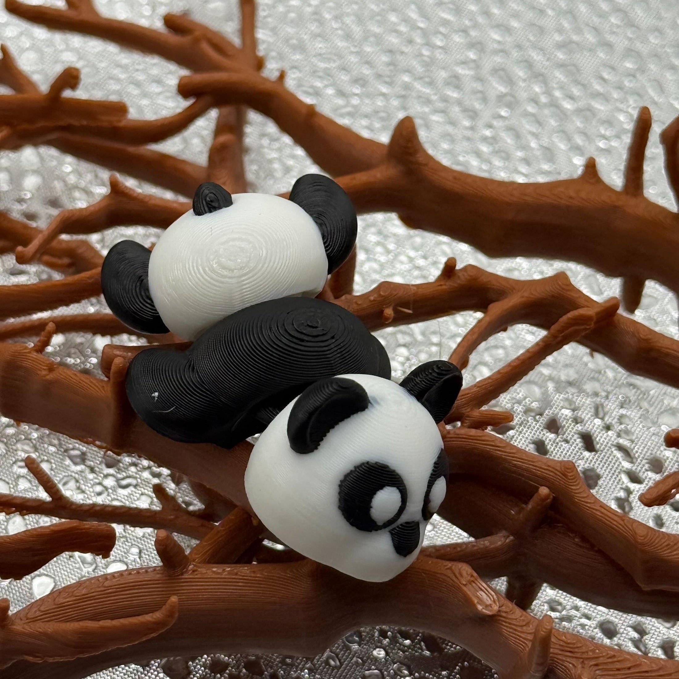 3D Printed Articulated Adult Print-A Pal Panda -Give a big bear hug!.