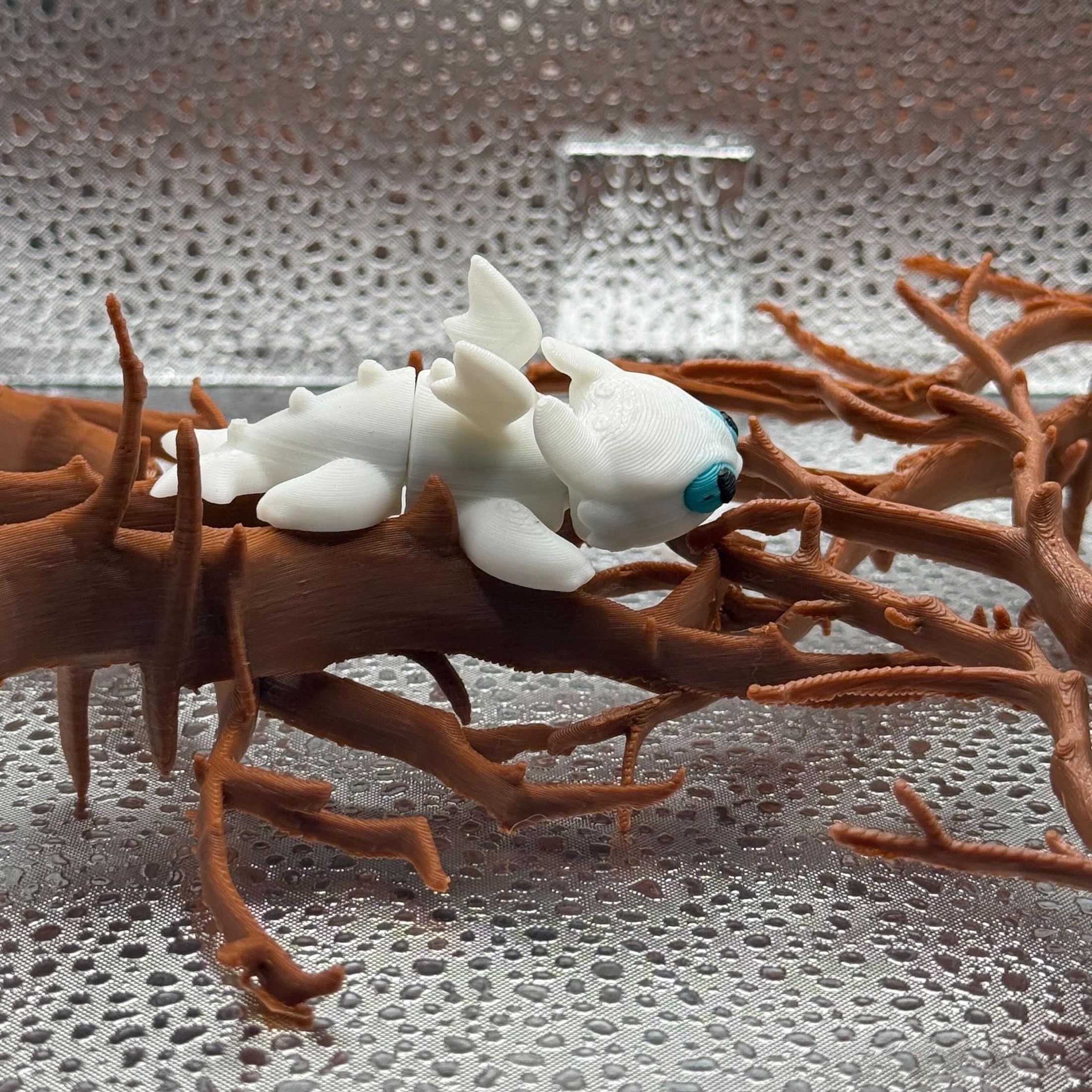 3D Printed mini Articulated Dragon - Soar into your imagination!.