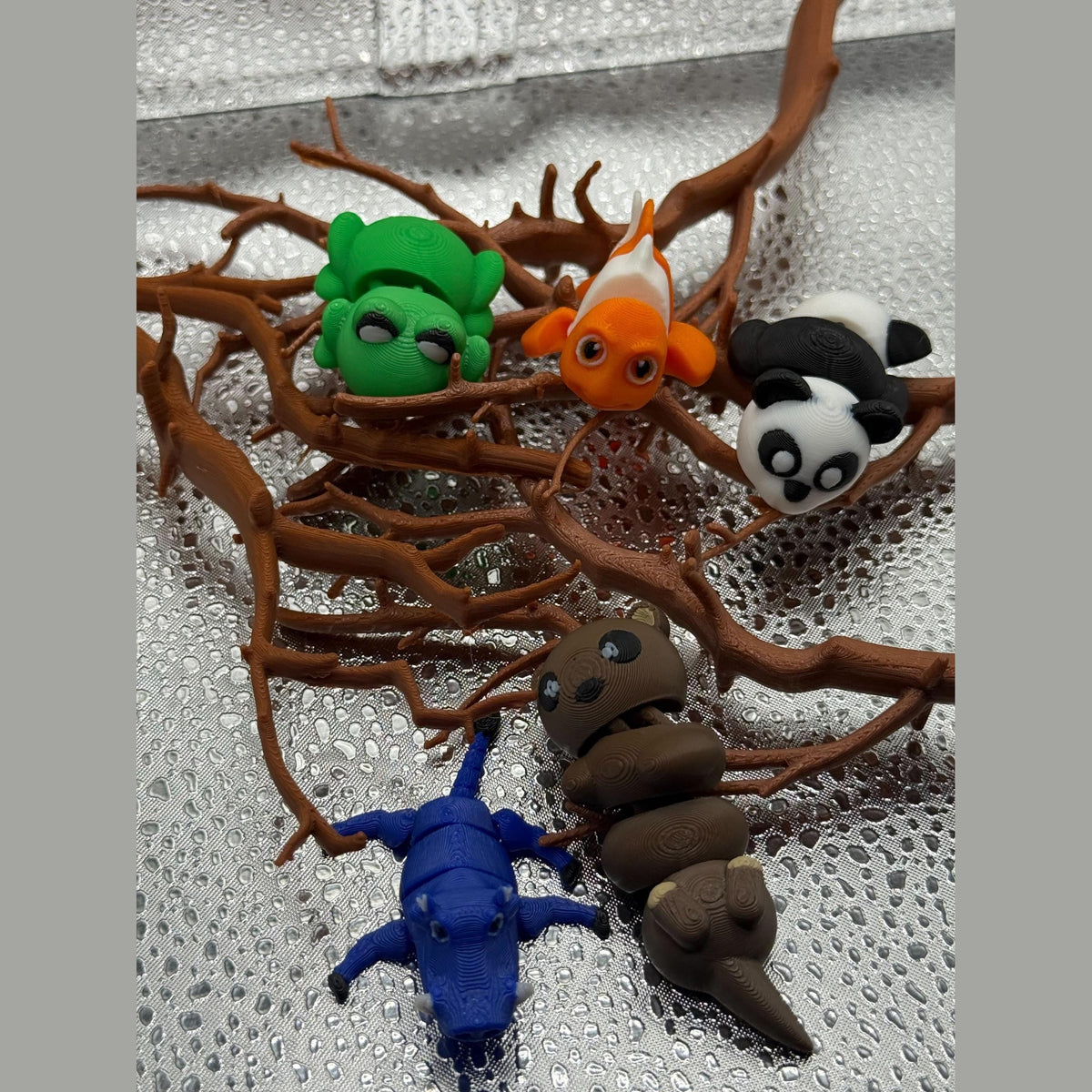 3D Printed Articulated Warthog - Go hog wild creating your safari!.