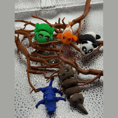 3D Printed Articulated Fish - Just keep swimming, just keep swimming.