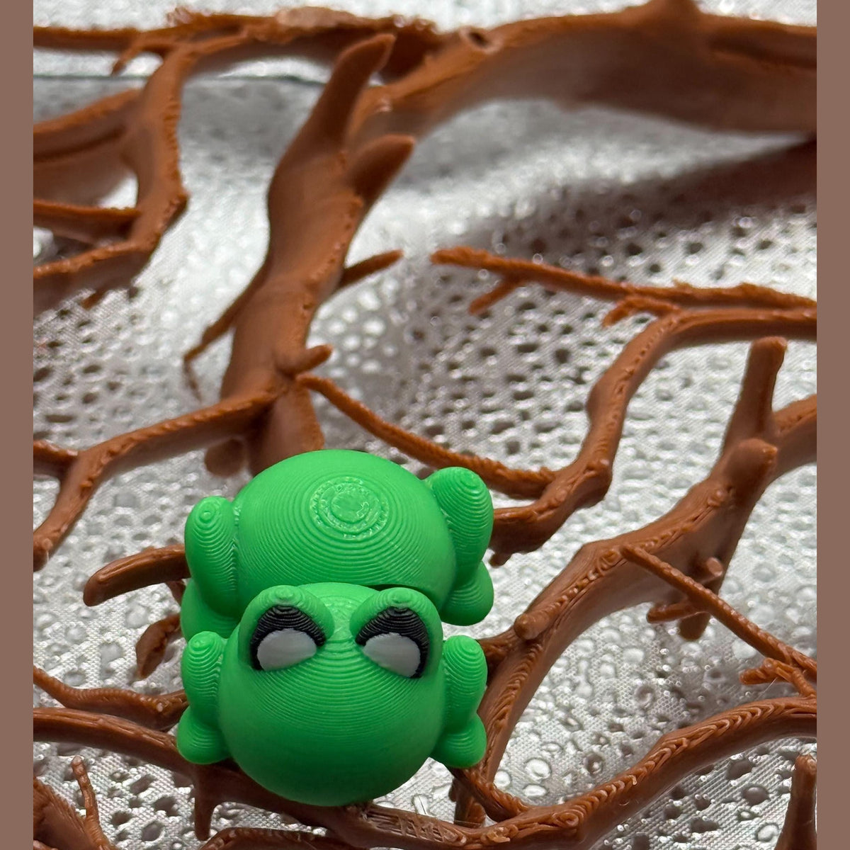 3D Printed Frog - Just a hop away from creating your zoo!.