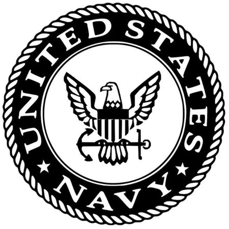 US Navy Eagle Logo Vinyl Car Truck Military Bumper Sticker Window Decal.