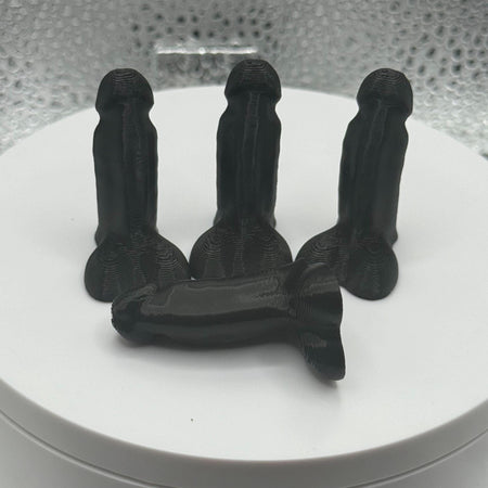 Pack of 4 - Novelty Penis/Dick Tire Valve Stem Covers.