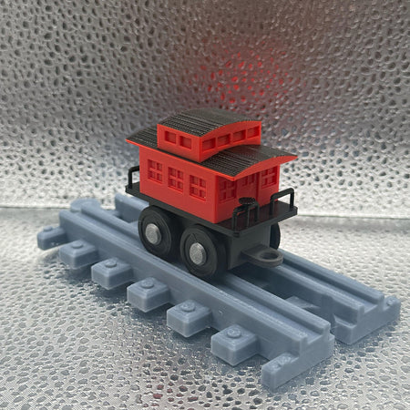 3D Printed Tiny Caboose Car.