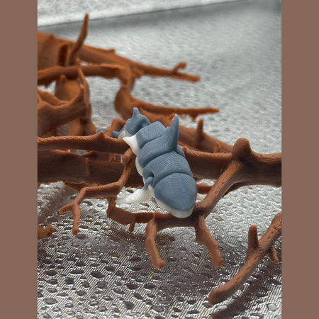 3D Printed Articulated Baby Print-A-Pal Shark - Its fin-kicking time!.