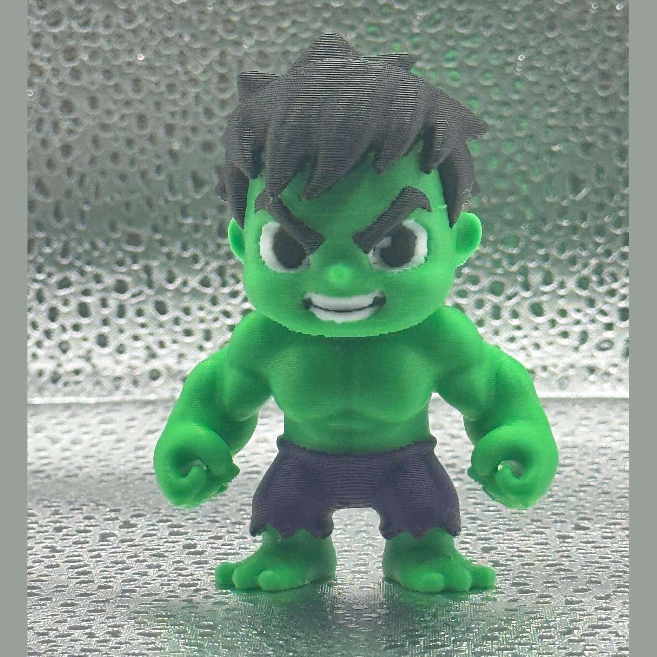3D Printed Tiny Hulk - SMASHingly charming!.