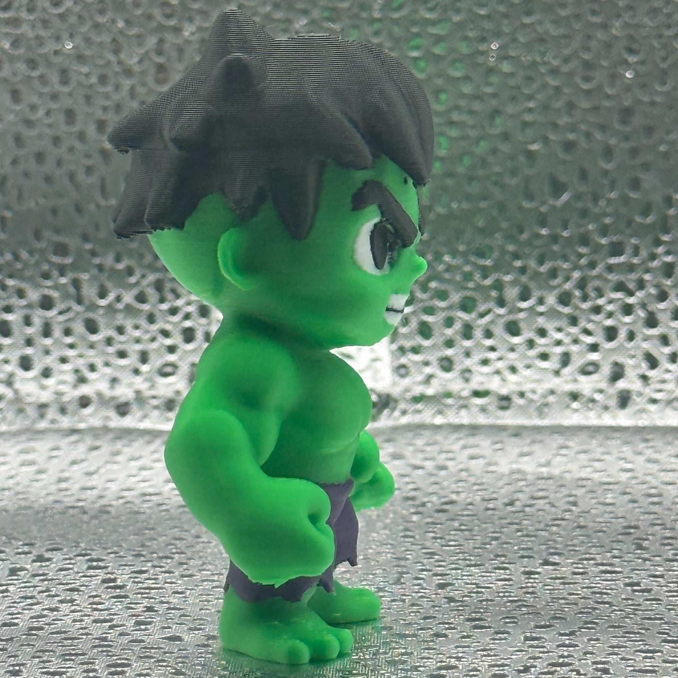 3D Printed Tiny Hulk - SMASHingly charming!.