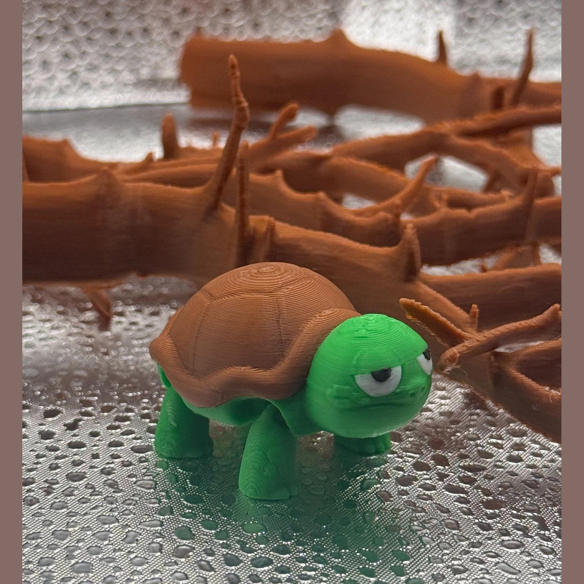 3D Printed Articulated Adult Print-A-Pal Turtle - Are you turtle enough?.