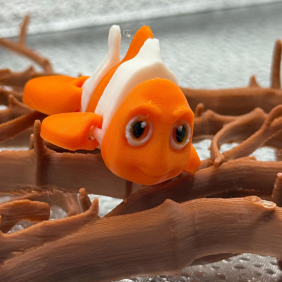 3D Printed Articulated Adult Print-A Pal Fish -Drift into the corals.