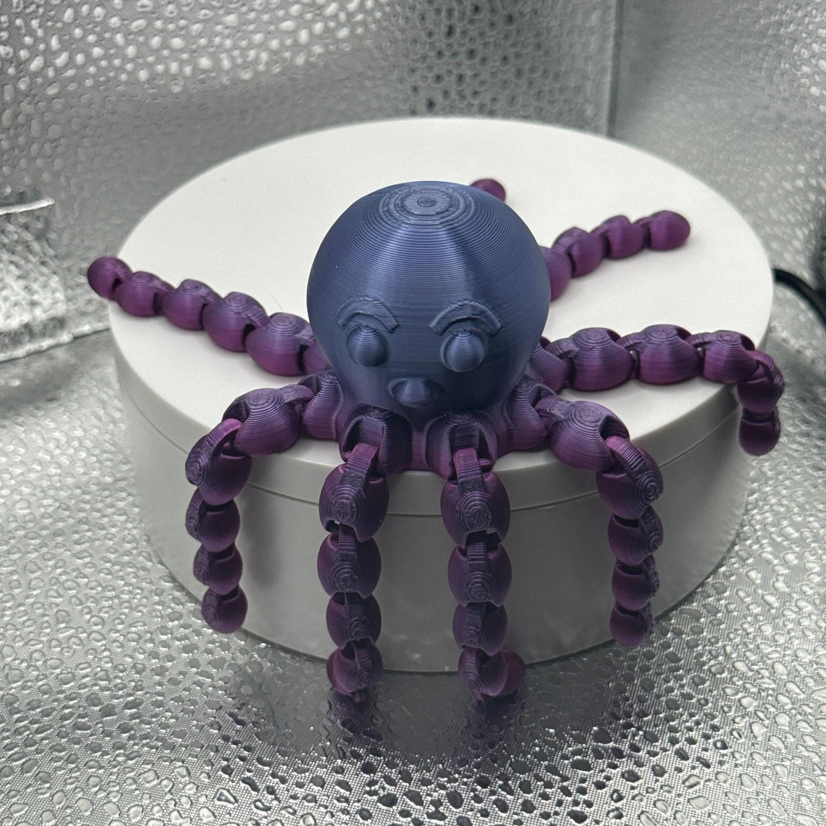 3D Printed Articulated Octopus.