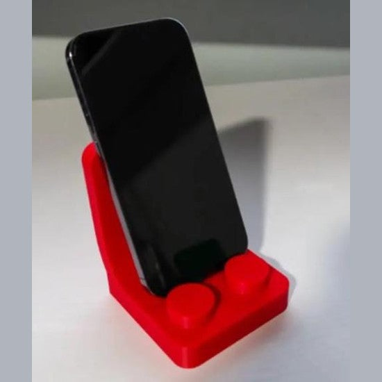 3D Printed Lego Inspired Phone Stand.