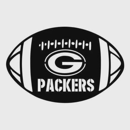 Green Bay Packers Window Sticker Vinyl Decal any size