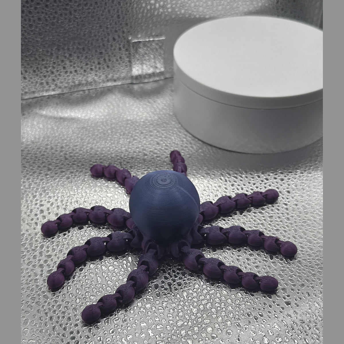 3D Printed Articulated Octopus.