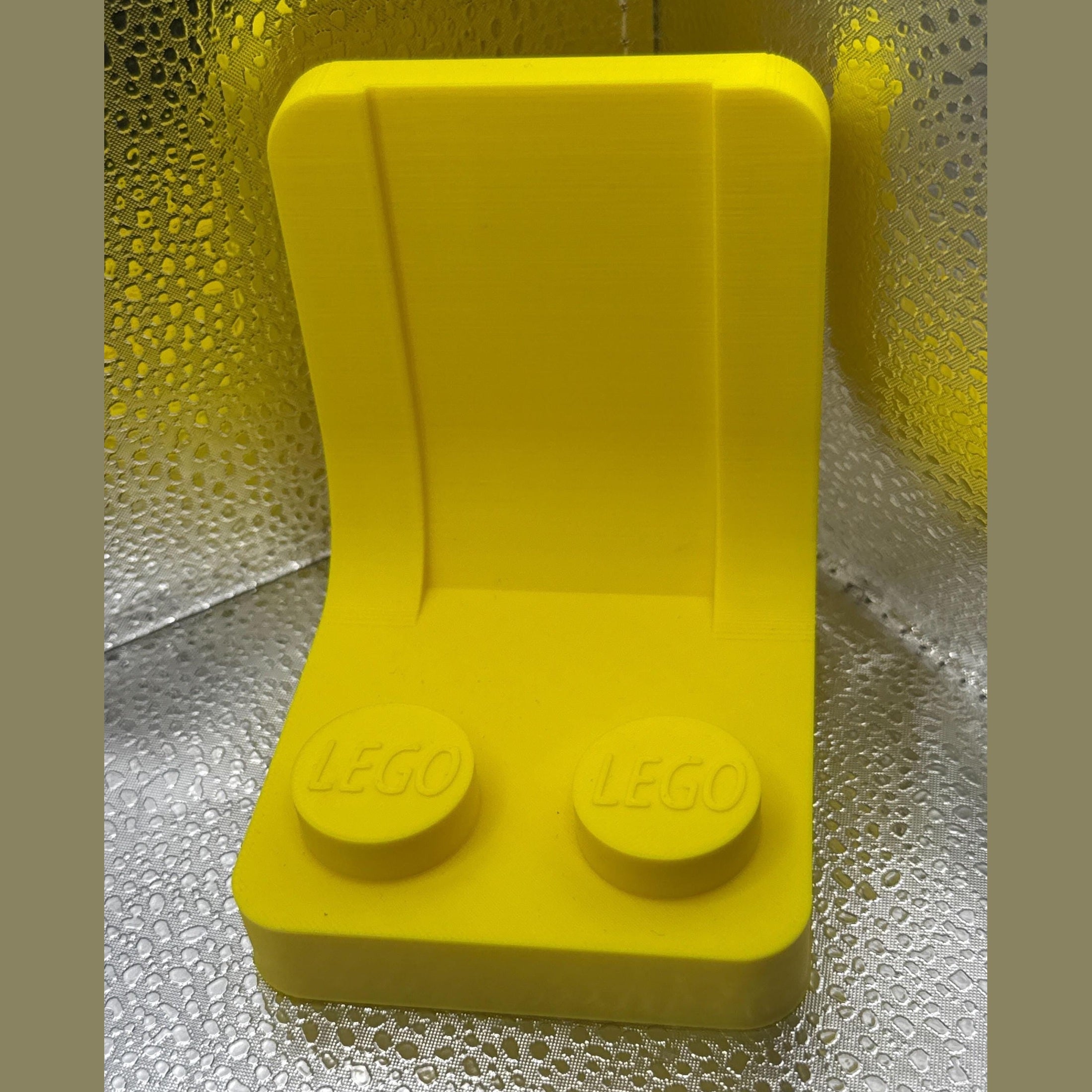 3D Printed Lego Inspired Phone Stand.