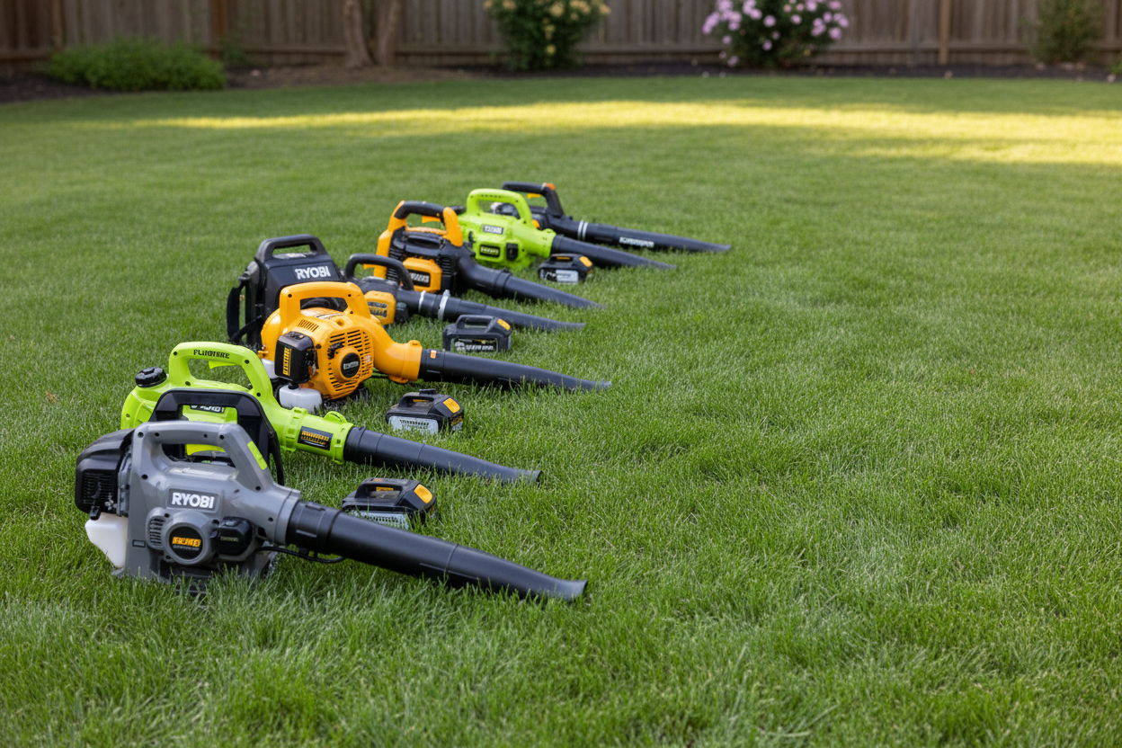 Leaf Blower Collection - Left Positioned