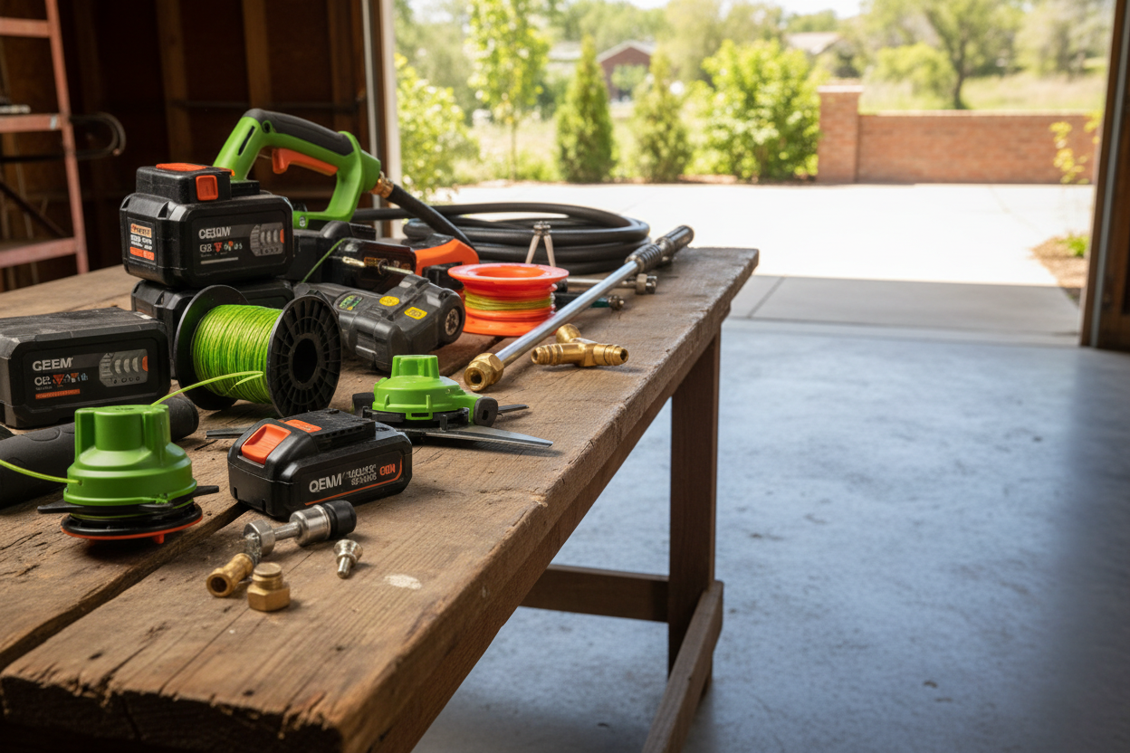 Mixed OEM Parts - Outdoor Garage