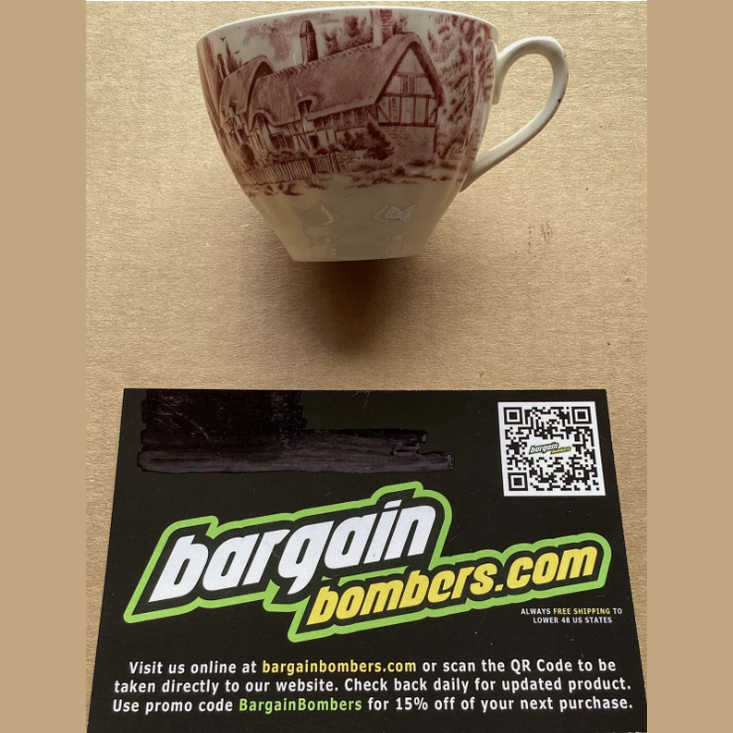 USED J&G Meakin England Set Of 8 Tea Cups LOT 4477 LOT 4477.