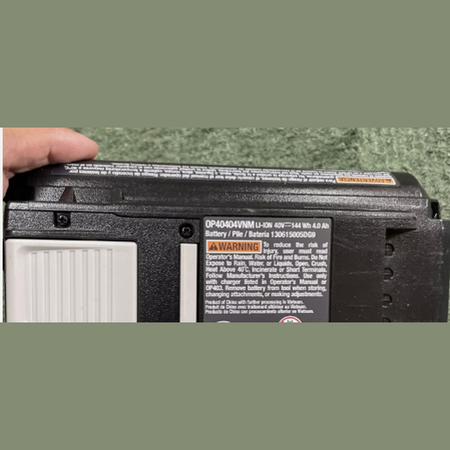 Ryobi OP40404VNM 40-Volt Lithium-Ion 4 Ah Battery OPEN BOX.