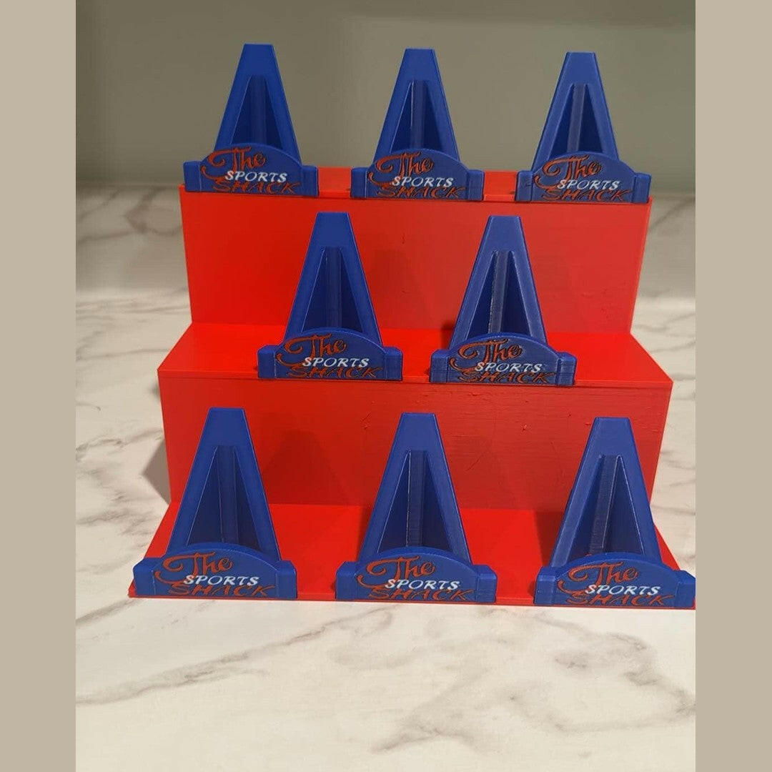 3D Printed Bleacher Multi-Card Display.