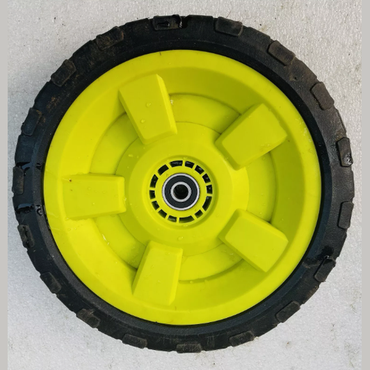 OB Ryobi OEM Parts 9-3/4" Rear Wheel Assembly RY401014US 40v 21" in. Lawn Mower LOT 4139.