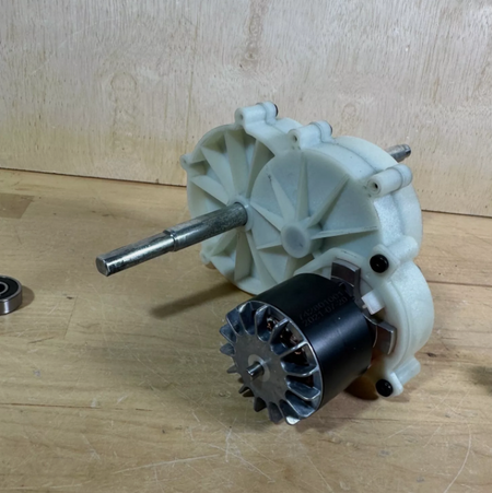OB Gearbox Assembly Motor Ryobi RY40807 40V HP Brushless 24" 2-Stage Snow Blower LOT 4157.