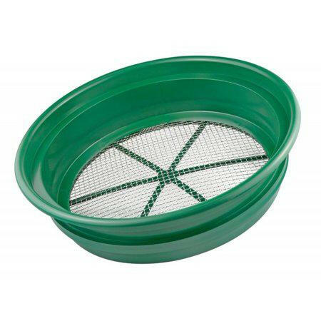 USED Se Gp2-14 Patented Stackable 13-1/4 Sifting Pan 1/4 Mesh Screen LOT 4418.